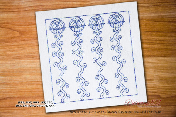Abstract Floral Pattern for Elegant Handmade Products