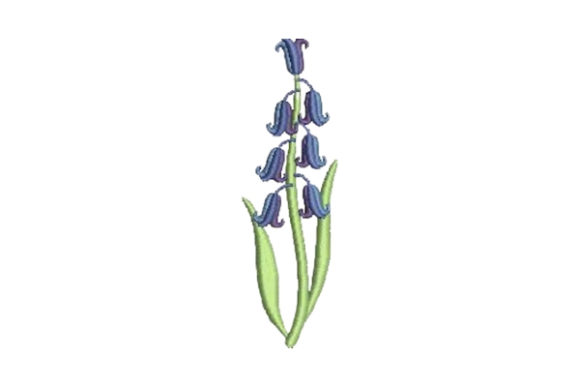 Bluebell: A Fresh Floral Embroidery Design