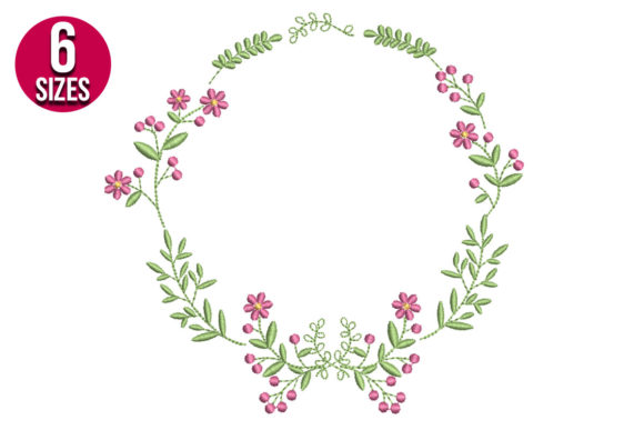 Charming Floral Frame for Personalized Gifts