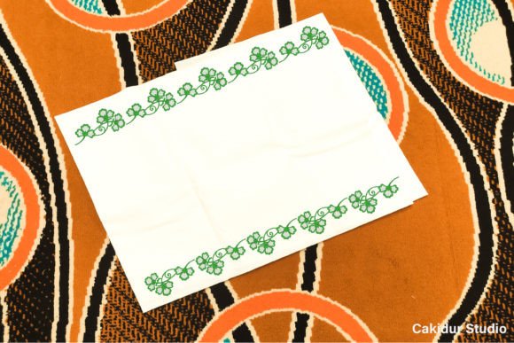 Charming Three Twigs Border for Handmade Creations