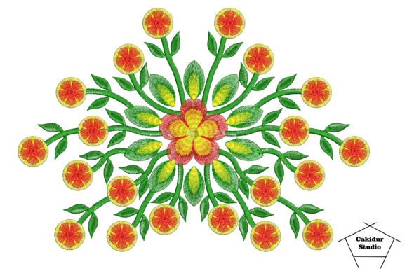 Elegant Baby Flowers: A Versatile Embroidery Design