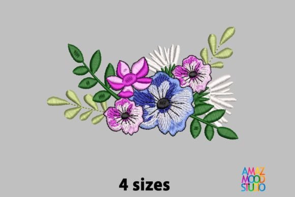Floral Bundle: A Versatile Embroidery for Business