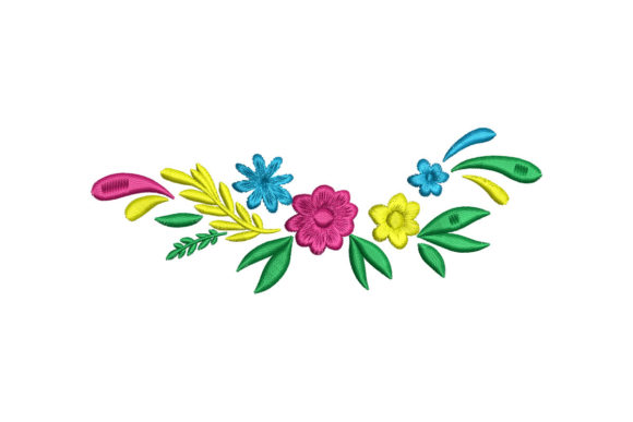 Floral Wreath: A Perfect Touch for Holiday Embroidery