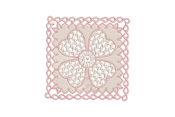 Flower with Pink Border: A Charming Addition