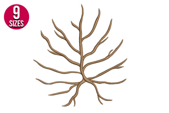 Leaf Vein: A Nature-Inspired Embroidery Design