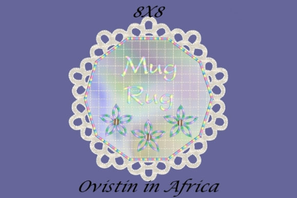 Review of Lovely FSL Mug Rug for Sweatshirts